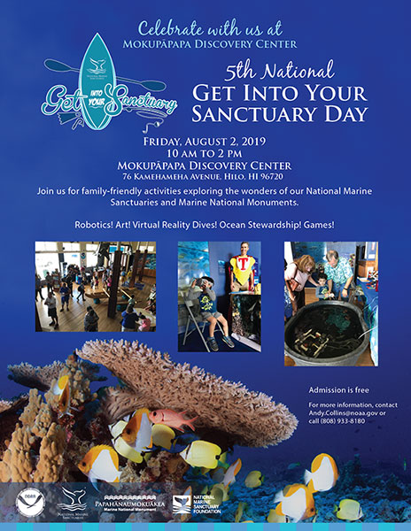 5th National Get into Your Sanctuary Day flyer