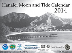 2014 Hanalei Moon and Tide Calendar.