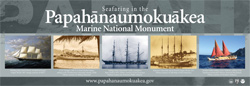 Seafaring in the Papahānaumokuākea Marine National Monument Poster.