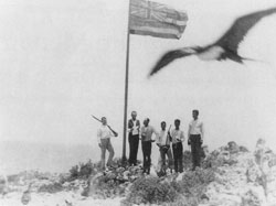 Annexation Party on Necker Island, May 27, 1894.