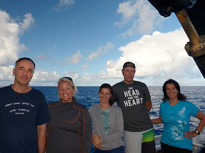 Members of the expedition featured on Hawaii's Tomorrow Talk Radio Show. 